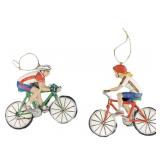 Cyclists Ornaments