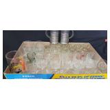 Assorted Glasses & Shot Glasses