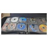 DVD Case W/ Over 300 Movies