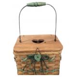 NIB Small Heart Basket