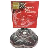 NIB Mikasa Holiday Classics Divided Relish Server