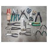 Scissors, Pliers, & Other Assorted Hand Tools