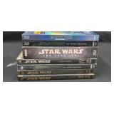 Star Wars DVDS/ Some Are Blu-ray