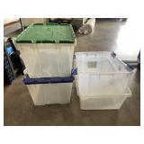 (4) Storage Containers