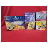 CD-ReWriter & (4) Packs of Recordable CDs
