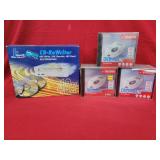 CD-ReWriter & (3) Packs of Recordable CDs