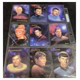 (9) 1993 Star Trek Master Series