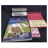 (2) Custom Made Parker Pens in The Case & More