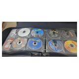 DVD Case W/ Over 300 Movies