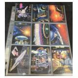 (9) 1993 Star Trek Master Series