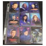 (9) 1993 Star Trek Master Series