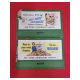 Vintage Plasticville Lionel - Billboards