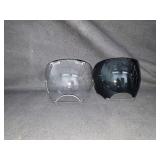 (2) Replacement Gas Mask Shields