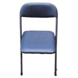 (4) Black Folding Chairs