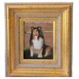 19"×17" Lassie Painting