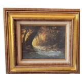 17"×15" Custom Framed Winberg "Dawn