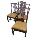 (4) Dining Room Table Chairs