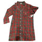 Disney Cruise Line Plaid Nightgown 2X