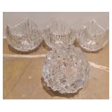 Crystal Votive Holders