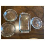 (3) Pyrex Baking Dishes 10 in. Dia.