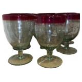 (8) Water Goblets