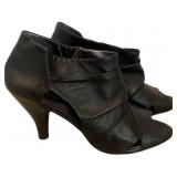 Nine West Open Toe Booties 8.5