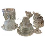 Assorted Glass & Crystal