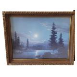 Windberg "Embraced By Moonlight" Signed Print