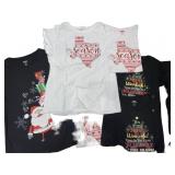 (6) Christmas T-Shirts, M-XXL