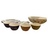 Better Home Salad Bowl, (4) Plates and (4)