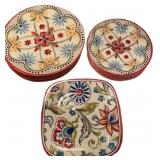 (22) Better Home Garden Plates