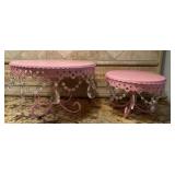 Pink Round Cake Stands