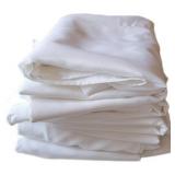 (7) 70"×70" Square White Tablecloths