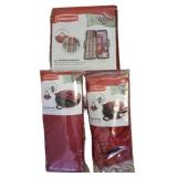 (2) Wreath and Wrapping Paper Storage