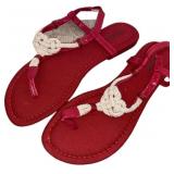 New, Red Nautica Sandals, Size 8