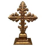 15 in. Gold Cross
