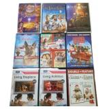 (9) Christmas DVDs