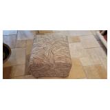 Marge Carson Custom Made Rolling Ottoman