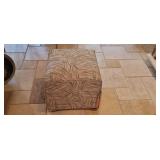 Marge Carson Custom Made Rolling Ottoman