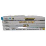(4) Wii Games