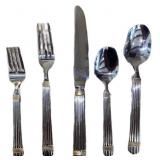 (5) Piece Wallace 18/8 Stainless Steel Flatware