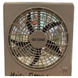O2 Cool Desktop Fan, Battery Operated