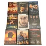 (9) DVDs