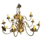 Dutch Style 2-Tier 12-Light Fixture