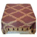 Fringed Tablecloth