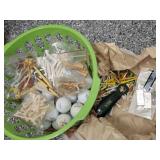 Golf Balls, Tees & Pencils
