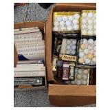Huge Lot of Golf Balls & More