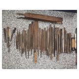 Assorted Files & Chisels