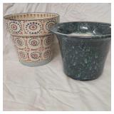 (2) Plant Pots