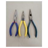 (3) Needle Nose Pliers